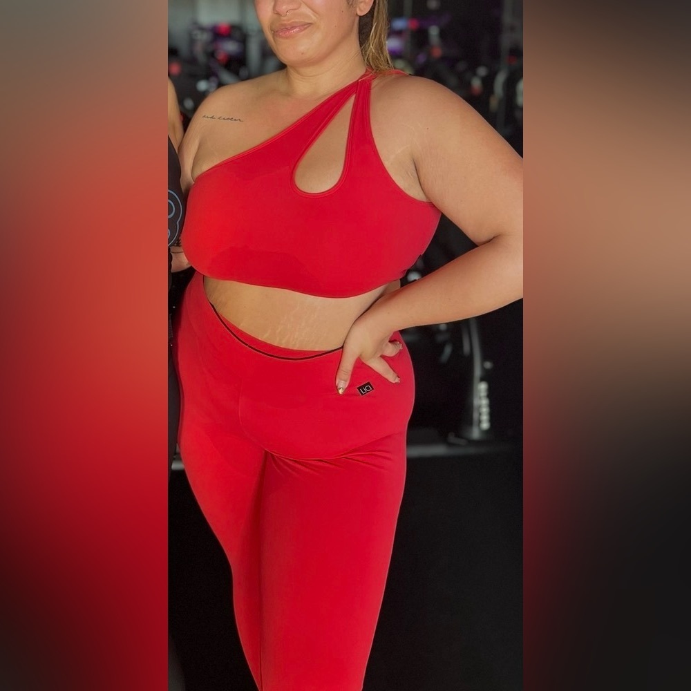 Lici Fit Red Activewear Set